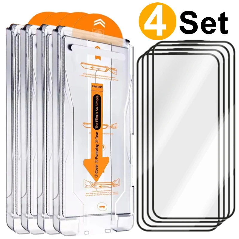 Premium Tempered Glass Screen Protector - Easy Install, Anti-Scratch & Bubble-Free Protective Film
