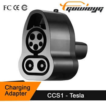 Tesla Model 3,Y, S 및 X 용 CCS1 to Telsa 어댑터, Tesla 소유자 전용, CCS1 충전기 포함, 고속 충전 Tesla, CCS1 콤보