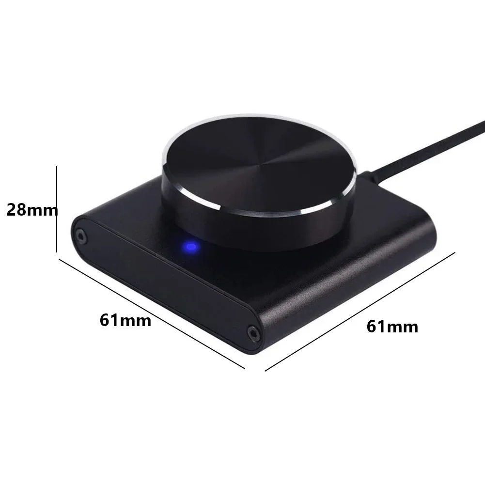 USB Volume Control Knob One Key Mute Volume Contro... - Grandado