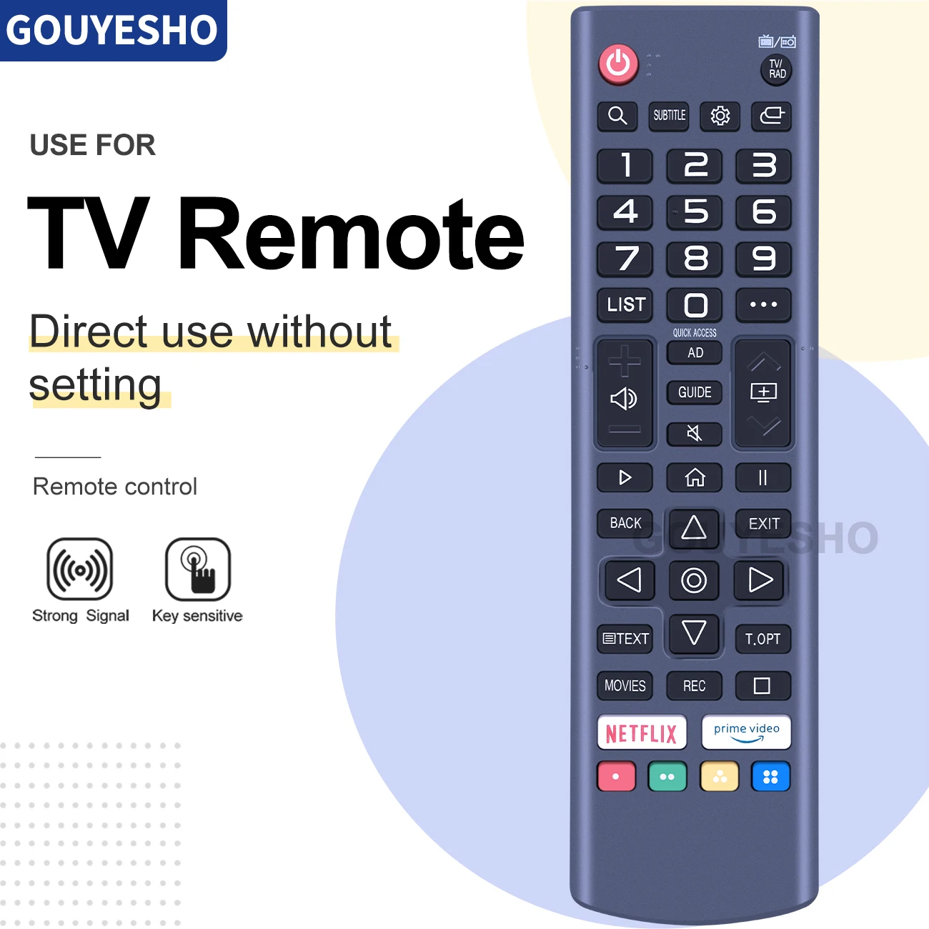 

New AKB76037001 For Oscar LCD LED TV Remote Control B219 IHC13FA401
