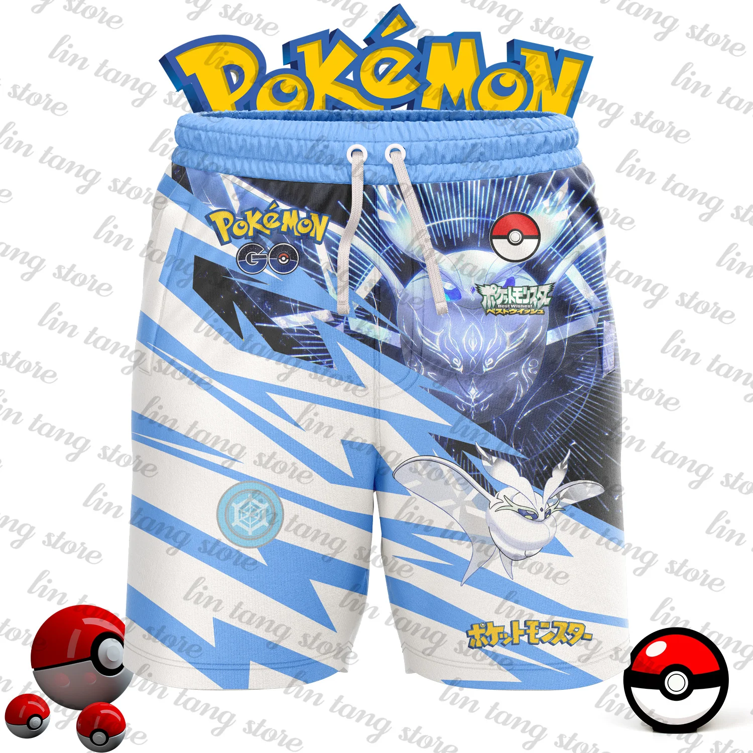 Рисунок 5 - Новинка 2024, летние голубые шорты