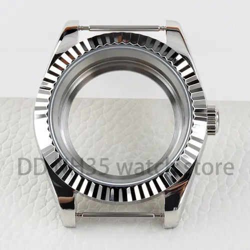 36mm/39mm NH35 Watch Case Sapphire Glass 20mm Solid 316L Stainless Steel Bracelet for Datejust NH35 NH36 Movement 28.5mm Dial - Image 34