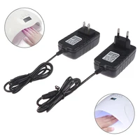 1Pc Fast Charging 24V 2A Power Supply Adapter For UV LED Lamp Nail Dryer Nail Art Tools 2
