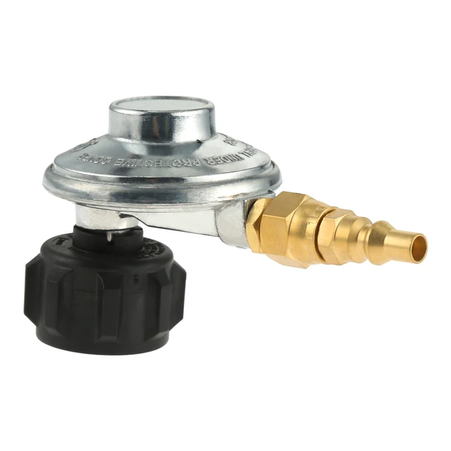 1/4 Hüvelykes Gyors Propángáz-Szabályozó Qcc1 Szelep-Konverter 5-40 Font Tartály Csatlakozó Adapter Szerelvények Bbq Grill Fire Pit Melegítő