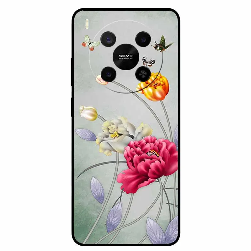 Black TPU Silicone Back Cover Case
