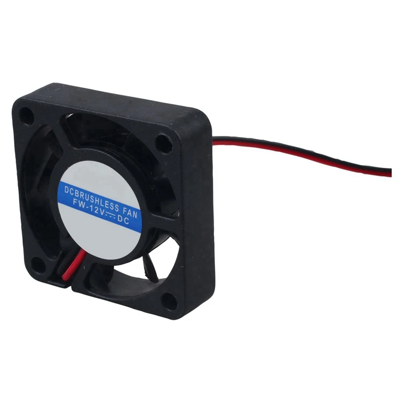A29F-3Pcs 40Mm X 40Mm X 10Mm 4010 9 Blade Brushless DC 12V Cooling Fan