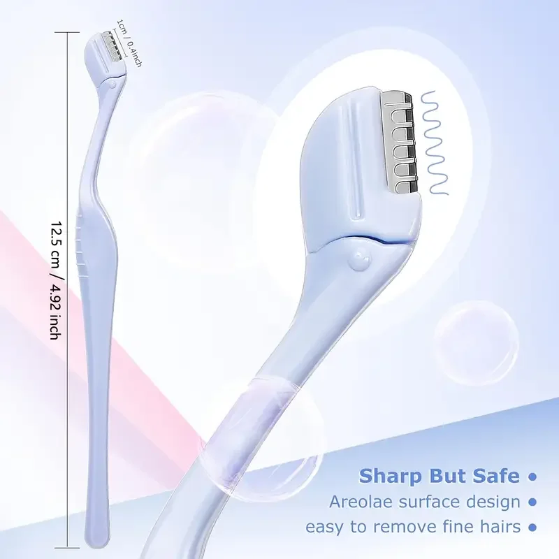 Small Eyebrow Trimmer Mini Facial Beard Trimmer Portable Shaver Easily Removes Lip Private Hair Facial Care Tool