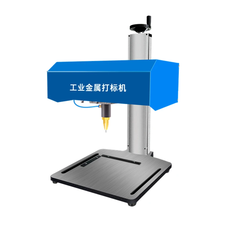 LYDesktop Nameplate Marking Engraving Machine Hand-held Pneumatic Electric Cylinder Number Frame Metal Signage Plotter 300x200m