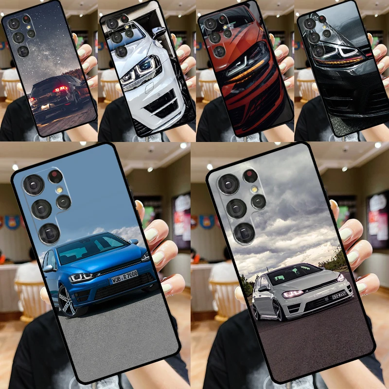 Sport Car Golf 7 Custodia Per Samsung Galaxy S23 S20 Fe S22 Ultra Note 20 S8 S9 S10 Note 10 Plus S21 Fe Cover Per Telefono