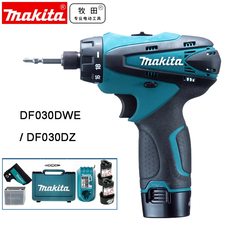 Makita Original Rechargeable Impact Screwdriver 24 Nm Electric Drill 10