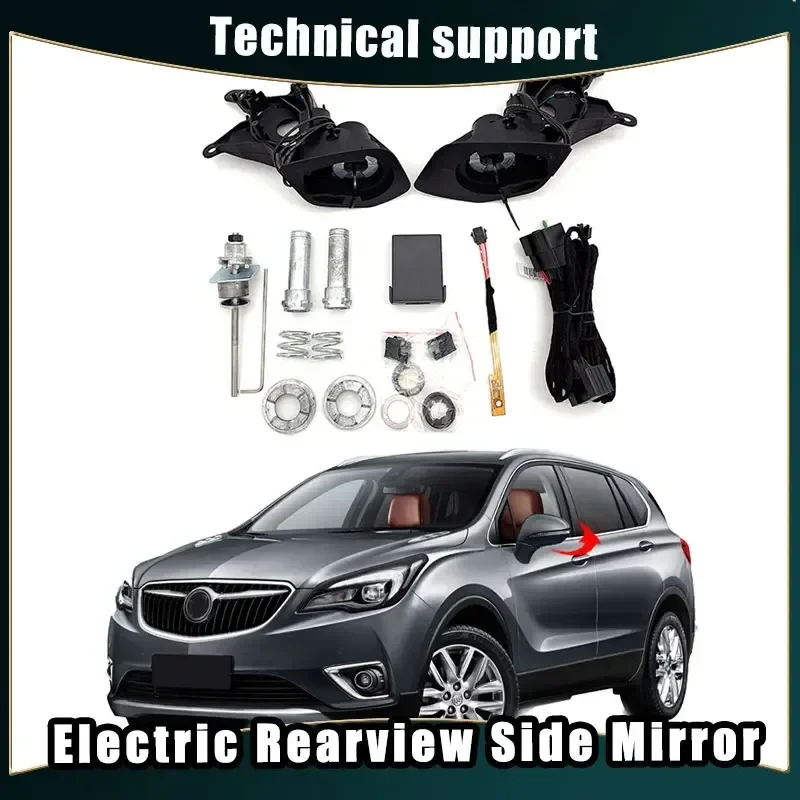 

Car Mirror Electric Automatic Rearview Mirror Folding System Side Mirrors Folded Motor Kit Modules for Buick Enclave