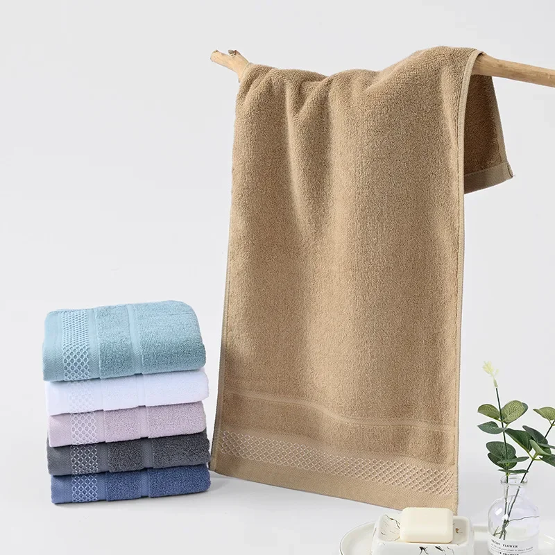 3pcs/set Cotton Hand Shower Towels Bath Towel for Adults High Absorbent Home Hotel Pure Thick Towels Bathroom Bath Towel