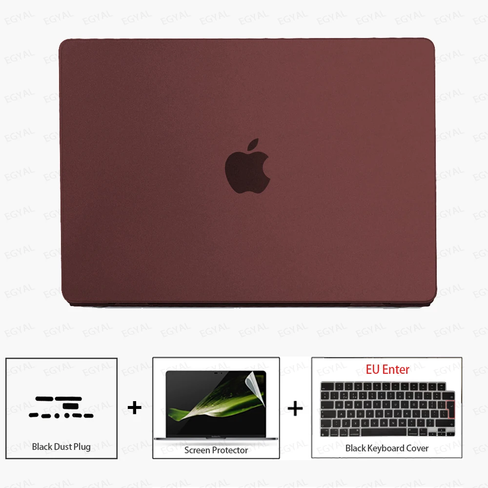 Ultimate Laptop Protection Kit: Ultra-Thin Case, Dust Plug, Screen Film & Keyboard Cover