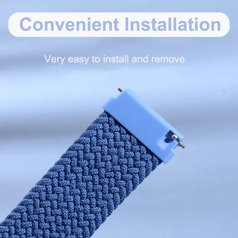 Nylon Elastic Strap in 20mm and 22mm Sizes