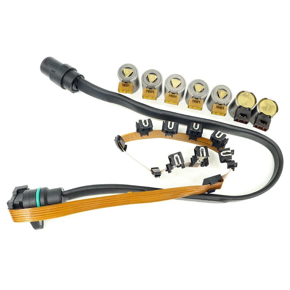 Transmission Oil Control Solenoid Pack 01M Transmission Solenoid Kit Harness For VW Golf MK4