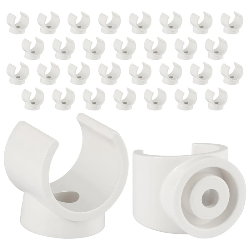 

PEX Clips Pipe Clamp, Pipe Clamp For PVC Water Pipes And Tubing Hoses, Plastic U-Shaped Pipe Clamp Tools