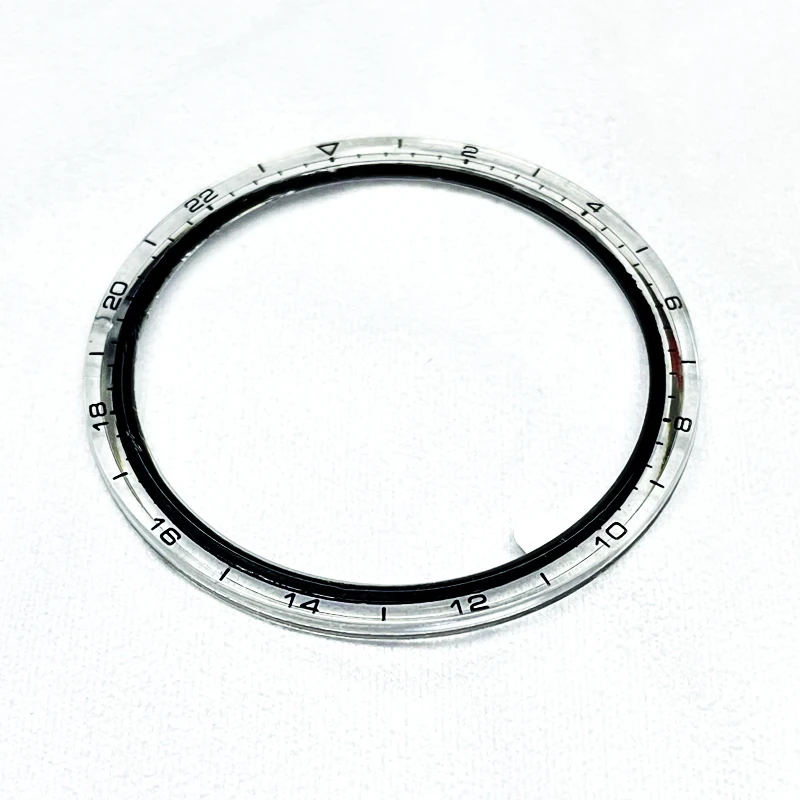 Elegant Bezel Ring Smartwatch Cover – Premium PC Bumper Case Accessory