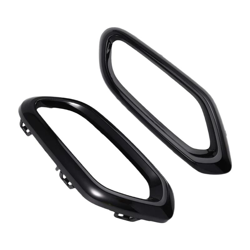 For Mercedes Benz GLC-2025 2548858300 2548858400 Car Rear Exhaust Muffler Tip Tail Pipe Black