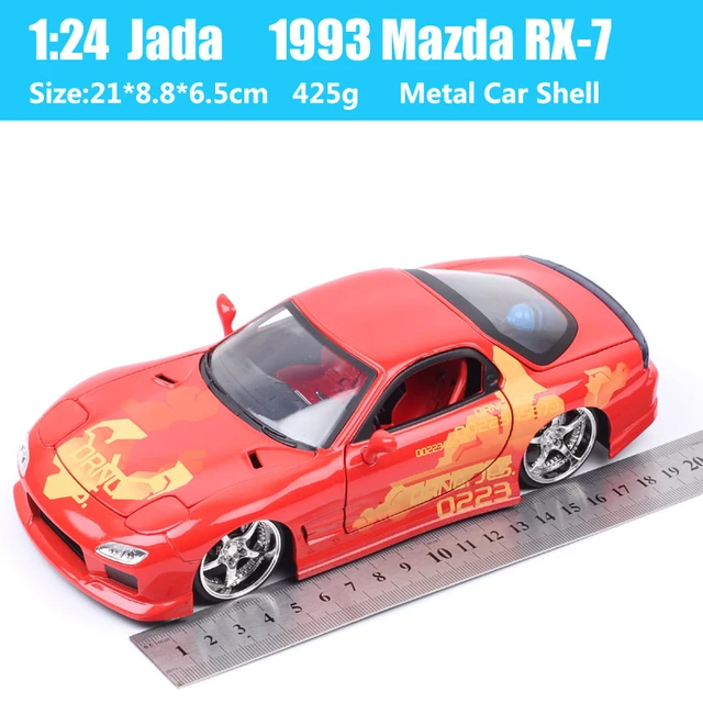 miniature Fast & Furious 1993 Mazda RX-7, échelle 1:24