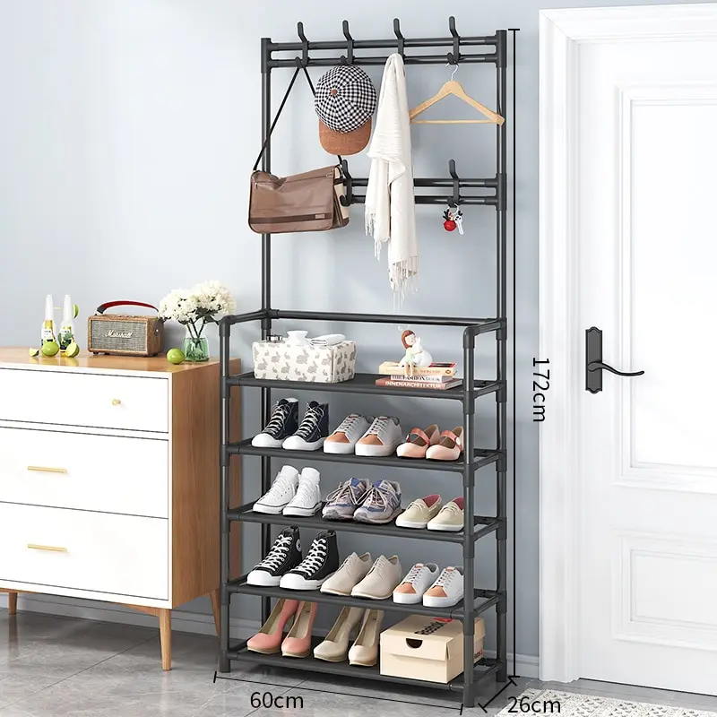 Coat Rack Bedroom Indoor Dormitory Hangers Household Storage Rack clothes rack