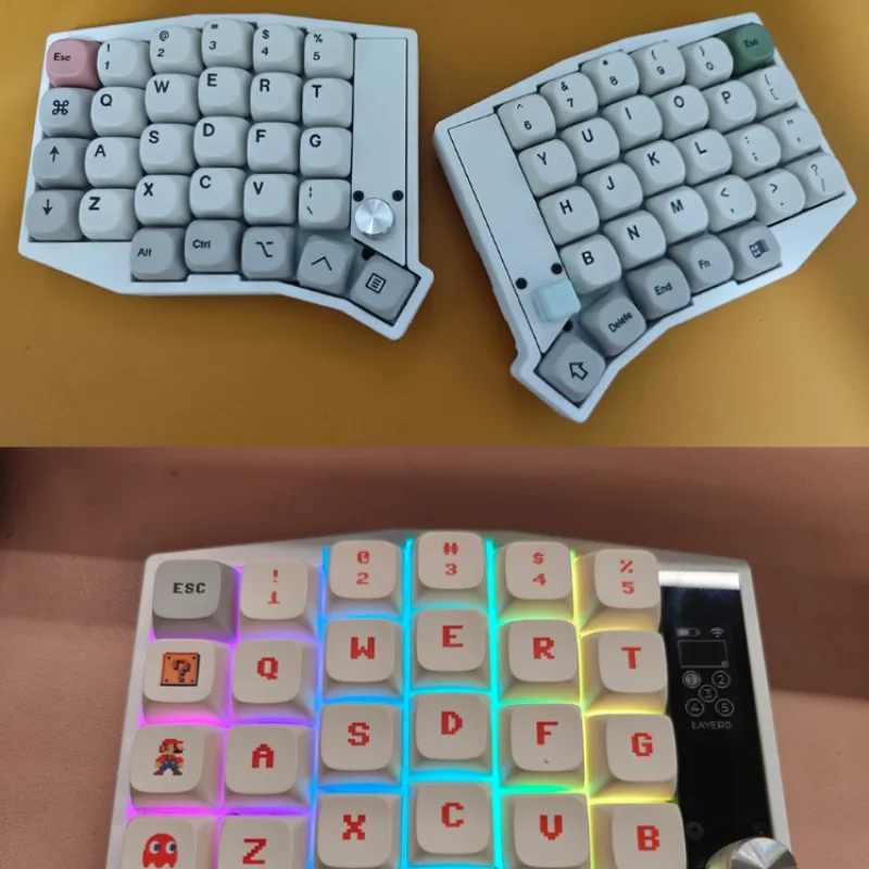 Sofle キーボード 無線 ZMK 黄軸 レトロ Sofle キーボード 無線 ZMK 黄軸 レトロ - メルカリ