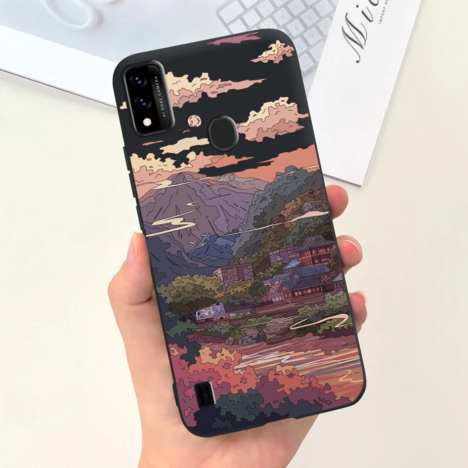 Cute Astronauts Cartoon Soft TPU Phone Case - Fun and Protective Cover