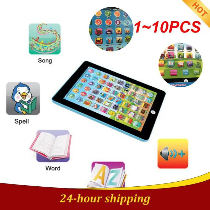 

1~10PCS Children Tablet Computer Educational Learning Toys Boys Developing Baby Gift Toys Educational For Children C2h1