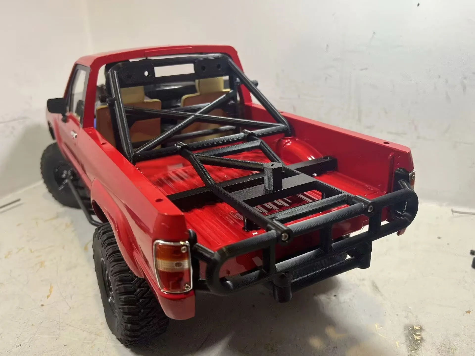 Rolling cage Luggage Rack Roof Rear BUmper RC4WD Trail