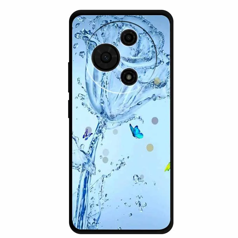 Luxury Rose Fashion Shockproof Silicone Soft TPU Phone Case Cover