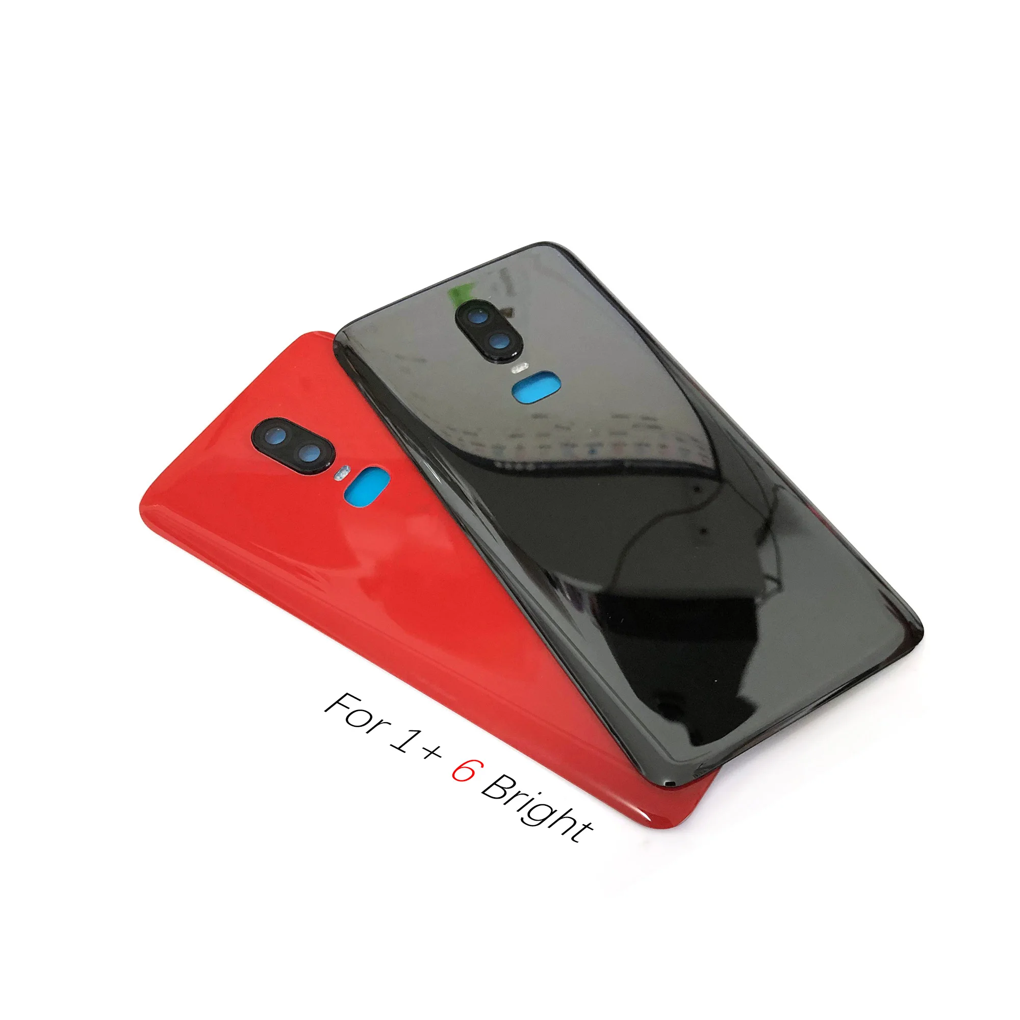 Phone Back Cover For Oneplus 6 6T Battery Rear Door Case Replace With Camera Lens