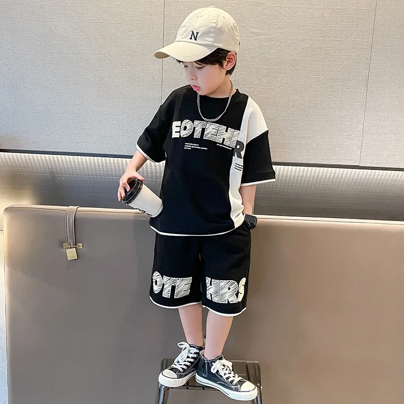 boys夏服セット150 子供ジャージ 男の子 上下セット スウェット セットアップ