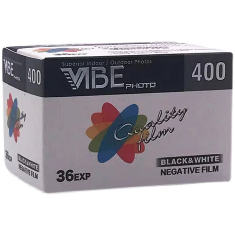 3 Rolls VIBE/ILFORD/AGFA/FOMAPAN Black & White 135 35mm W Negative film 36 Exposure Per Roll For Kodak M35/H35 Film Camera