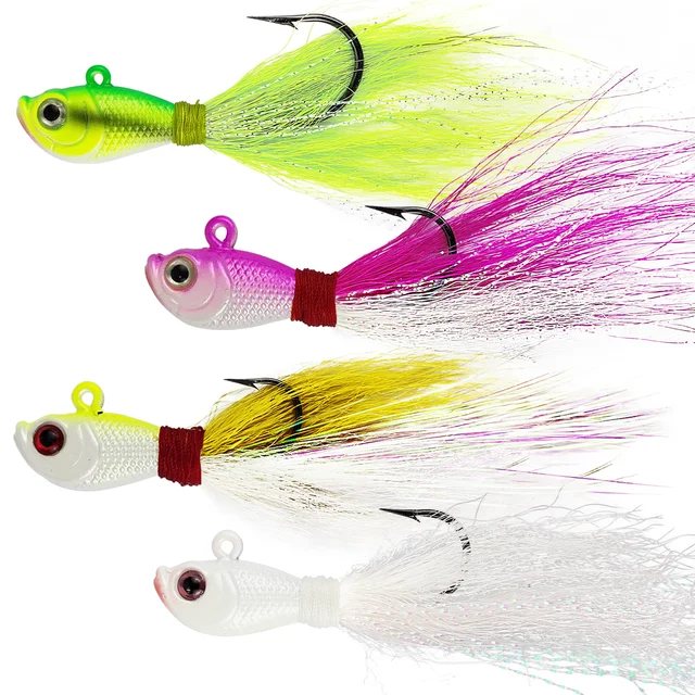 Bucktail Jig, Fishing Jig Head