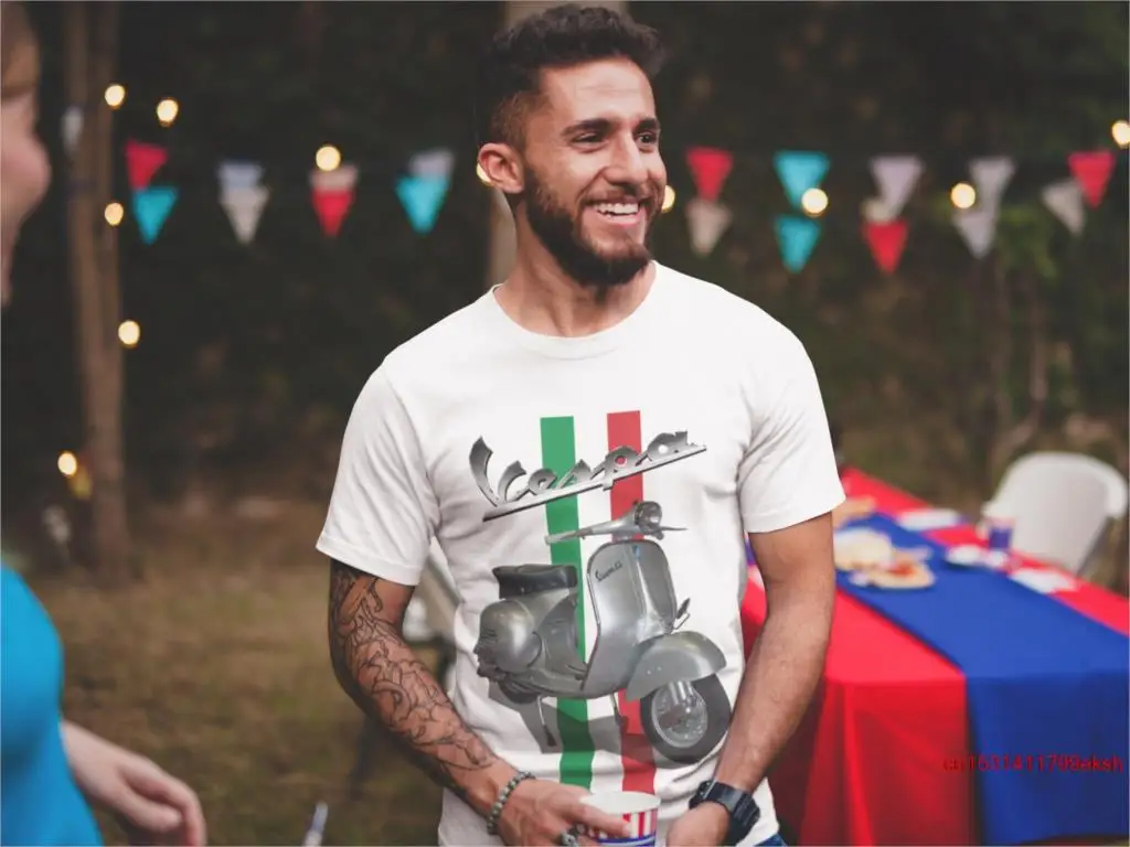 Vespa Gs Scooter Quadrophenia Mod Mods Jack Alpha T-Shirt