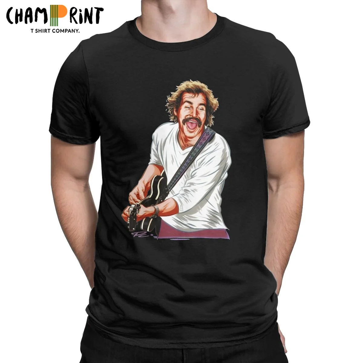 

Мужская футболка с круглым вырезом, из натурального хлопка