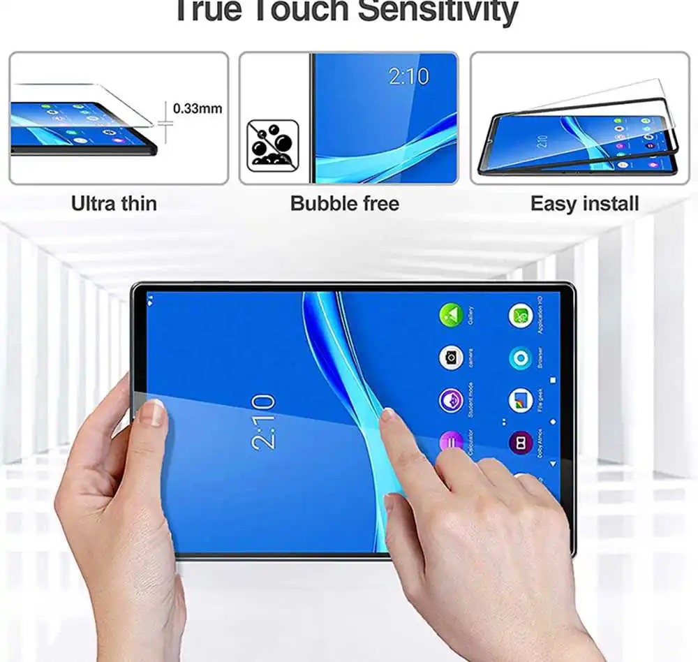 touch screen pen for android Anti-Burst Tempered Glass For Huawei MediaPad M5 10 10.8 Pro Screen Protector Front Film tablet stand for desk