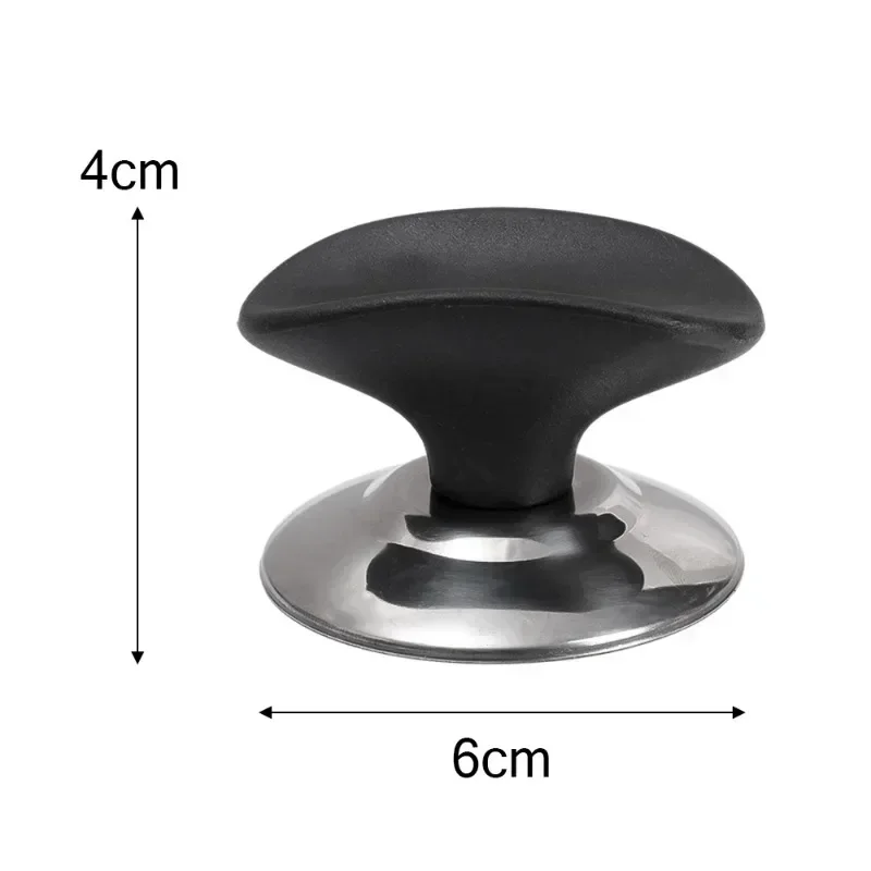 Stainless Steel Pot Lid Handle Glass Pot Lid Knobs Universal Handle Fixing Cover with Screwdriver Cookware Accessories pot handle cover pot lid cover pot lid handle pot lid knob