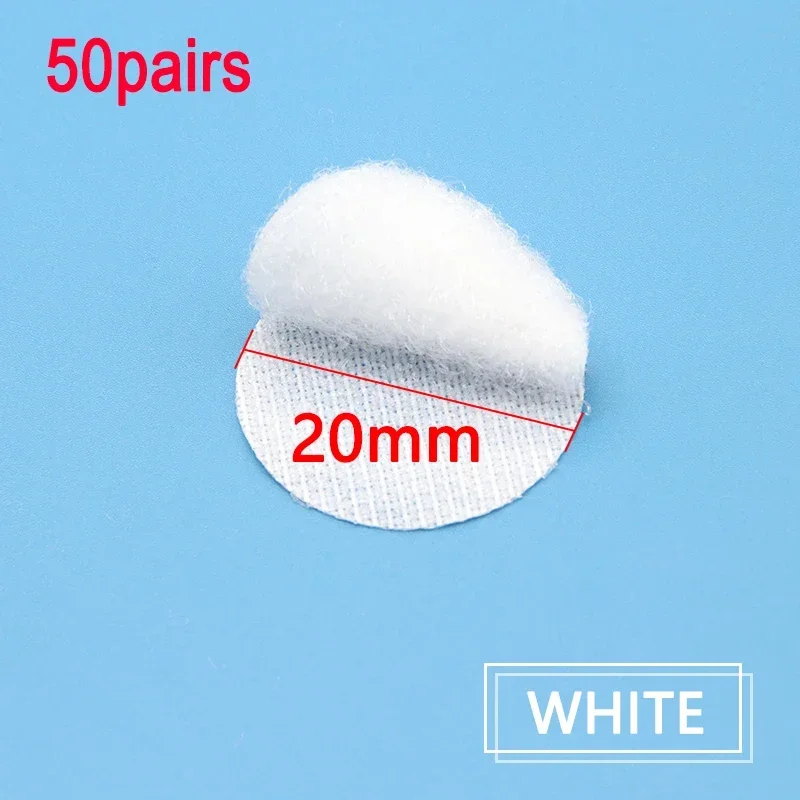 20mm white 50pairs