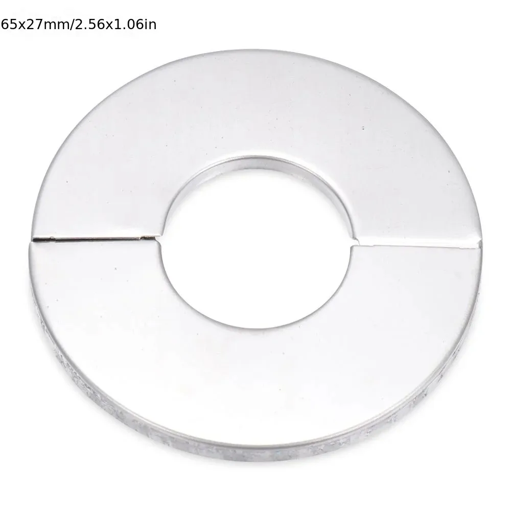 Self-adhesive Stainless Steel Triangle Valve Faucet Decorative Cover Shower Chrome Water Pipe Wall Cover Bathroom Accessories