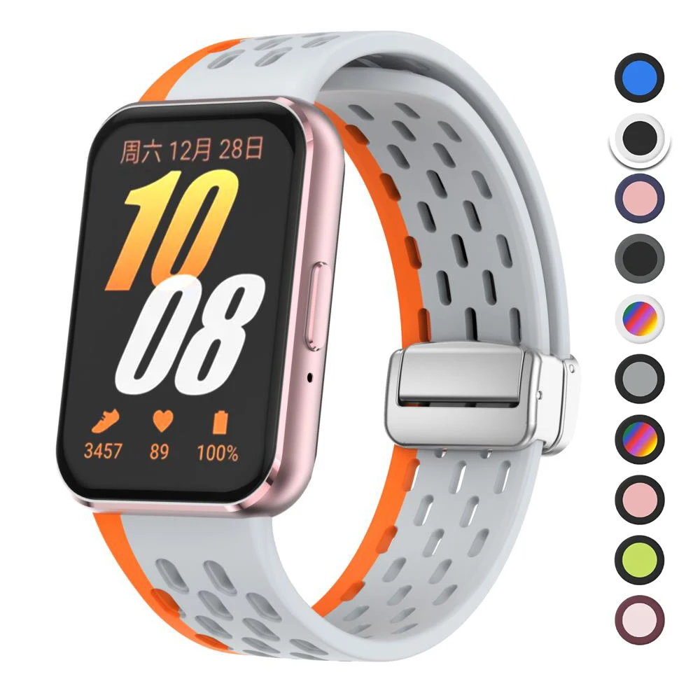 Magnetic Breathable Silicone Wristband