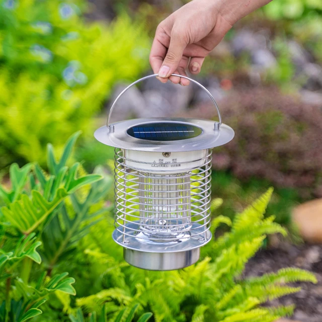 Lampe Solaire Anti-Moustique Électrique, Piège à Insectes, Répulsif,  Lumière LED Zared, pour Jardin Extérieur - AliExpress