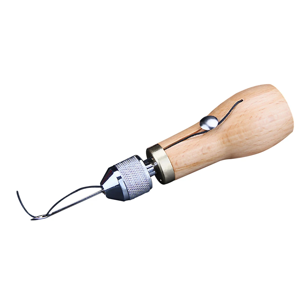 Leather Sewing Awl Thread Kit Speedy Stitcher Hand Sewing Machine Tools Kit Leather Craft Stitching Shoemaker Canvas Repair