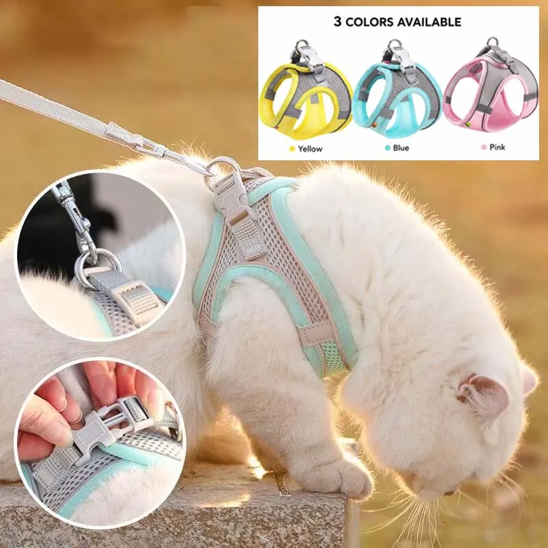 Reflective Mesh Pet Harness 1