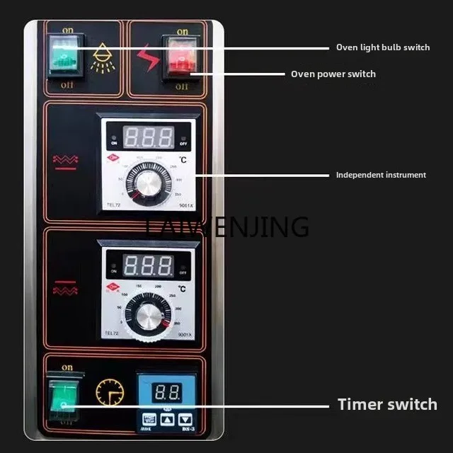 MJY commercial electric heating gas intelligent oven baking cake bread oven large capacity