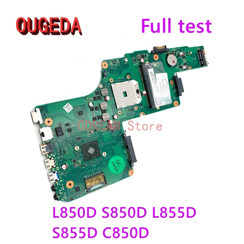 

Материнская плата OUGEDA 6050A2492001 для ноутбука V000275400, основная плата Toshiba Satellite L850D S850D L855D S855D C850D DDR3, полный тест