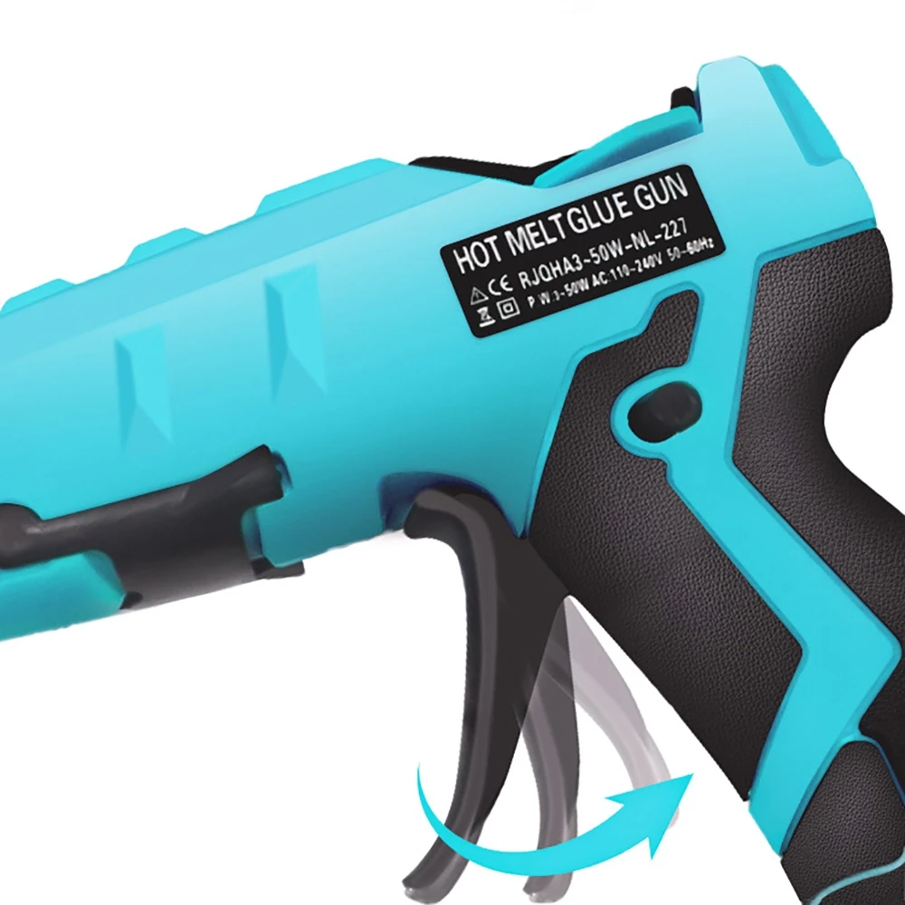 Cordless Hot Melt Glue Gun For Makita/DEWALT/BlackDecker/Milwaukee 18V Battery With 20 Sticks Electric Repair DIY Gun electric tool