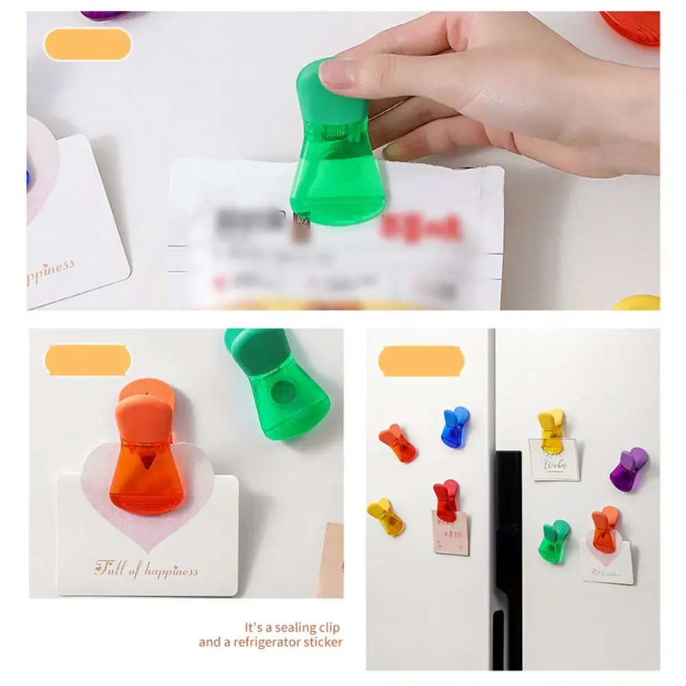 Clip'n Magnetic Bag Clips 6-Pack