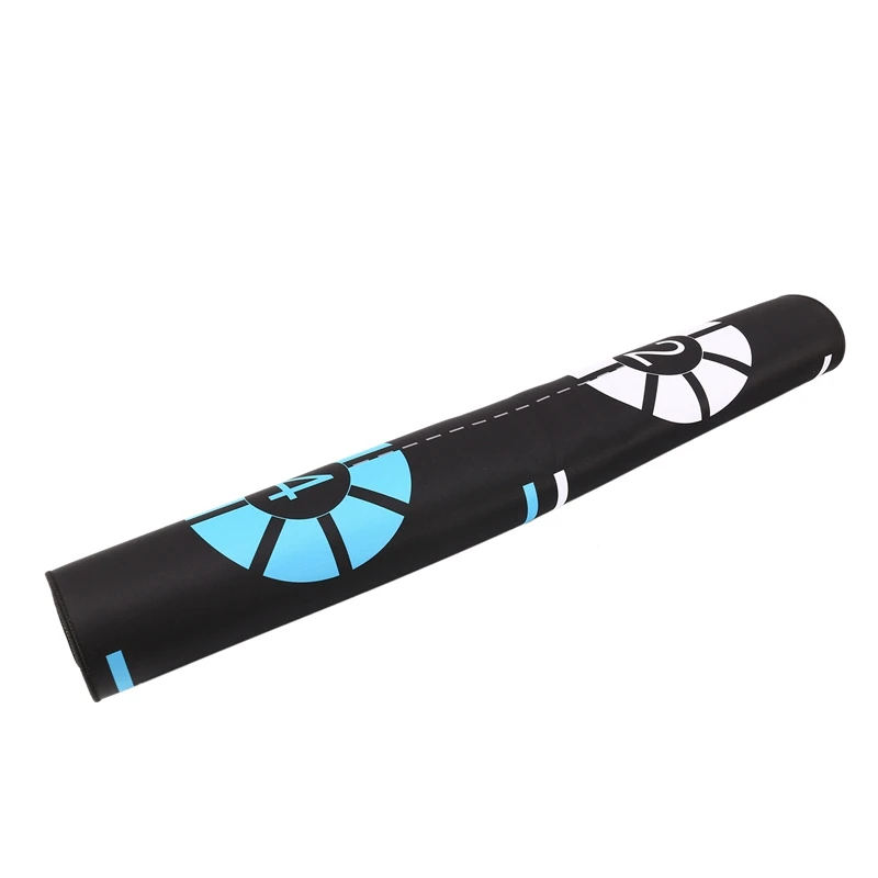

2X Standard Basketball Training Mat Non-Slip Foot Practice Mat Dribble Control Auxiliary Footstep Mat 108 X 76Cm