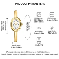 YaLaLuSi brand women's watch fashion new bracelet simple style with a gift box - Image 6