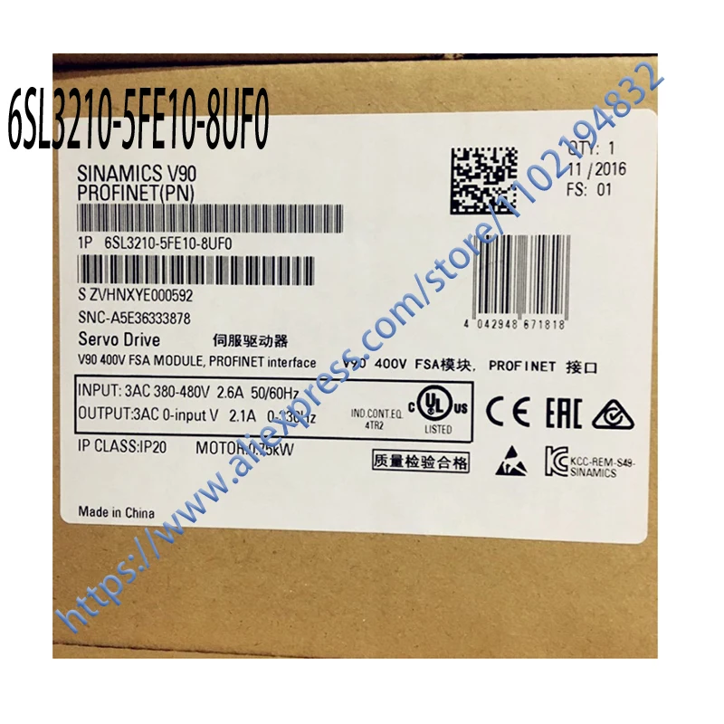 

Новый оригинальный 6SL3210-5FE10-8UF0 6SL3 210-5FE10-8UF0, один год гарантии, быстрая доставка